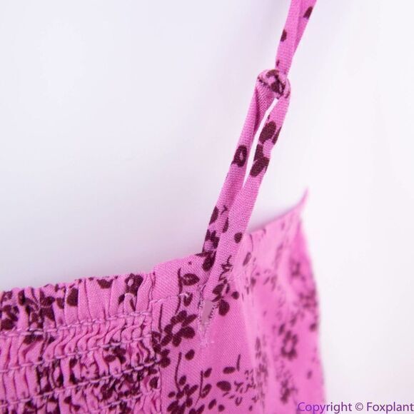 NEW Intimately Free People Caught Up Printed Slip Dress, Pink, Large - Picture 12 of 16